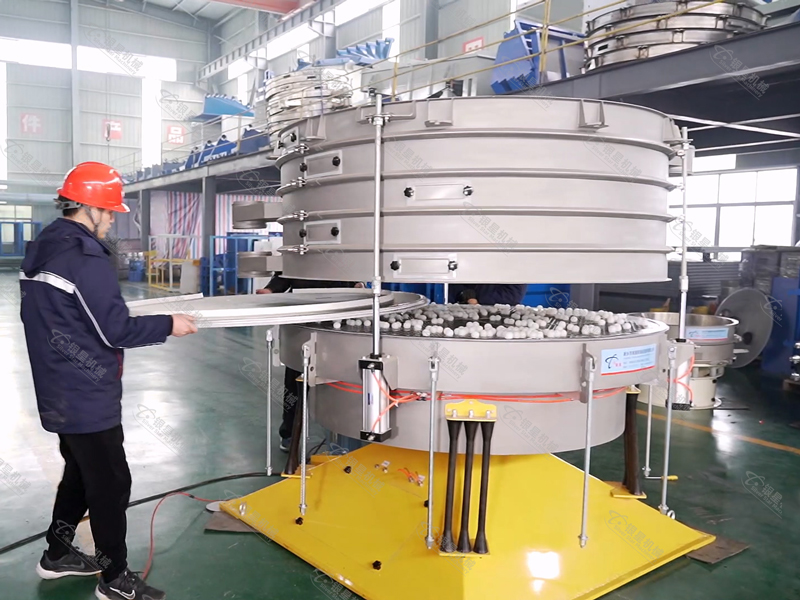 30 分钟换料不停机!银星圆形摇摆筛 “四步切换法”,化工 / 食品厂产能飙升秘籍