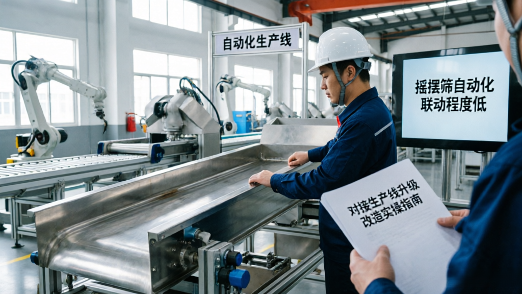 摇摆筛自动化联动程度低对接生产线升级改造实操指南