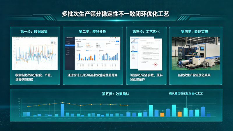 多批次筛分指标波动大？粉体筛分工艺闭环优化方案与选型参考